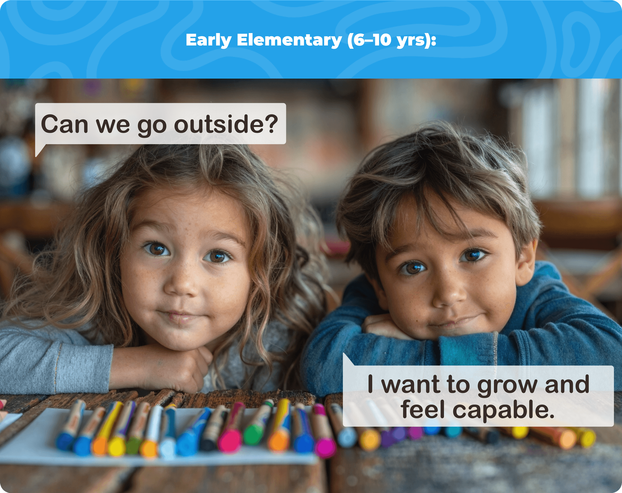 Early Elementary (6-10 yrs) children