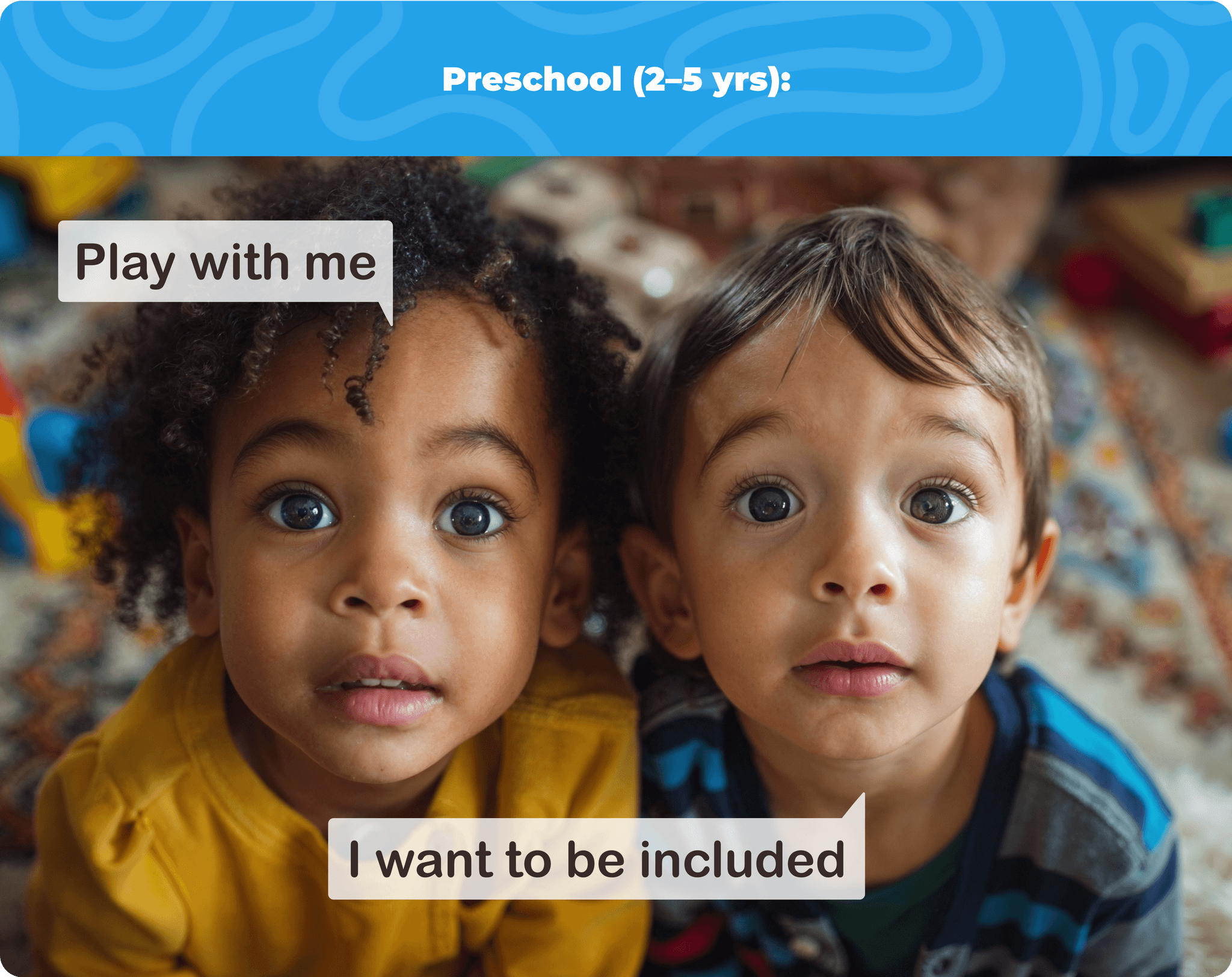 Preschool (2-5 yrs) children