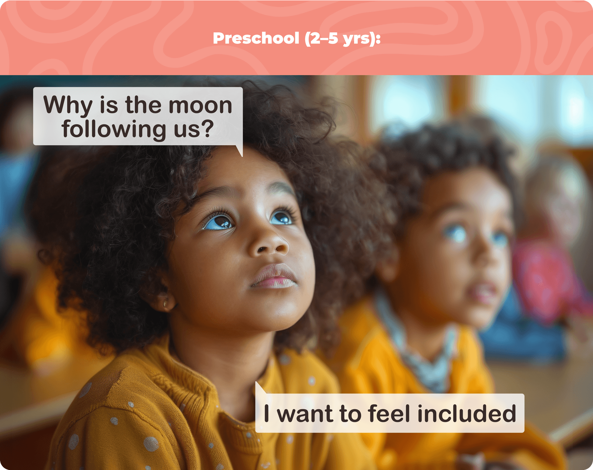 Preschool (2-5 yrs) children