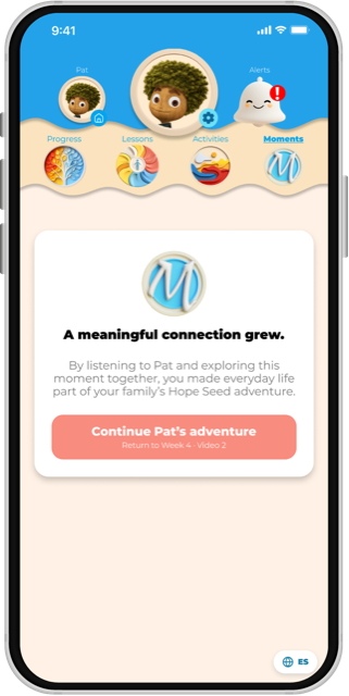 Hope Seed Moments: Back to the adventure